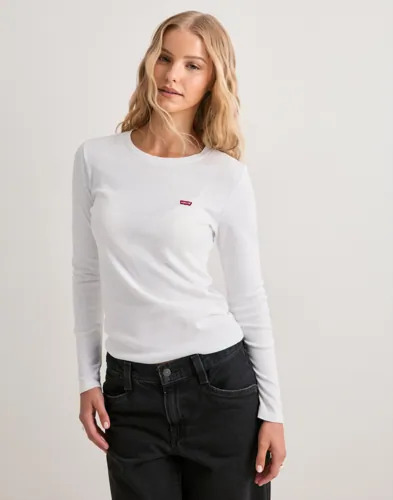 Levi's Hvit 2pack Essential Ls Tee