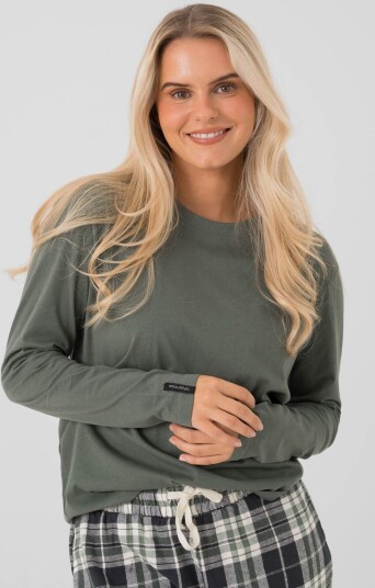 Twentyfour Dreamy Longsleeve Grønn 38