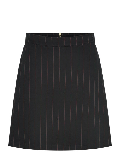 Jumperfabriken Melina Stripe Skirt - Black - XS