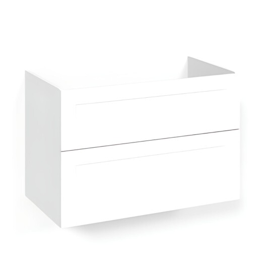 Macro Design Crown Frame Underskap Hvit / 80cm Macro Design Crown Frame Underskap Hvit / 80cm