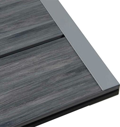 Kirkedal Avslutningslist Heimdal Grå 30x25x50x3000 mm