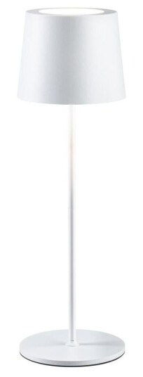 Gilo portabel bordlampe oppladbar 2,8W 2700 Kelvin IP44 - Hvit