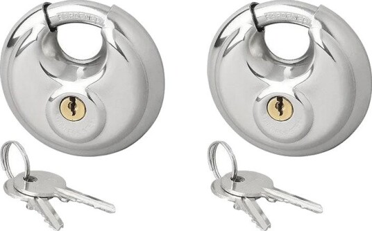 ProPlus Diskuslås 70 mm 2 Stk.