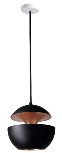 Here Comes The Sun Taklampe Sort & Kobber Ø17,5 cm Here Comes The Sun Taklampe Sort & Kobber Ø17,5 cm