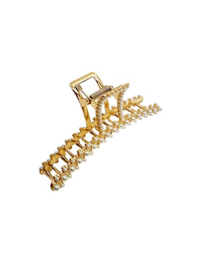Pipol's Bazaar Lindi Clamp Golden Pearl Gold PIPOL'S BAZAAR Lindi Clamp Golden Pearl Gold Pipol's Bazaar Lindi Clamp Golden Pearl Gold PIPOL'S BAZAAR Lindi Clamp Golden Pearl Gold