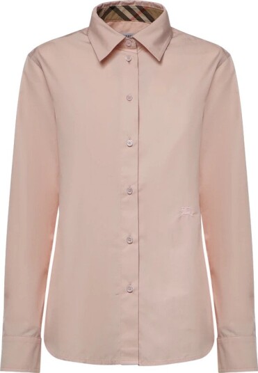Burberry, Dame, Bluser & Skjorter, Rosa, 2XS,