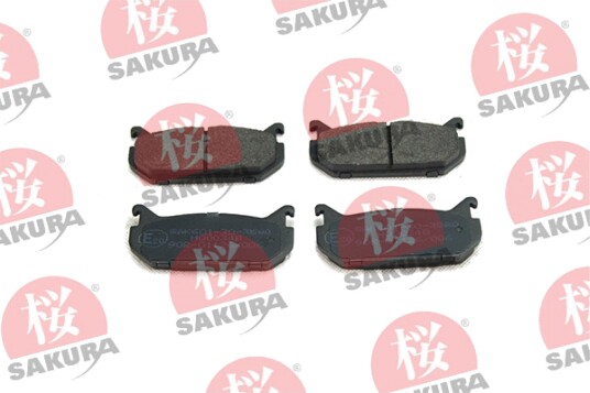 Bremseklosser sett SAKURA 601-30-3580