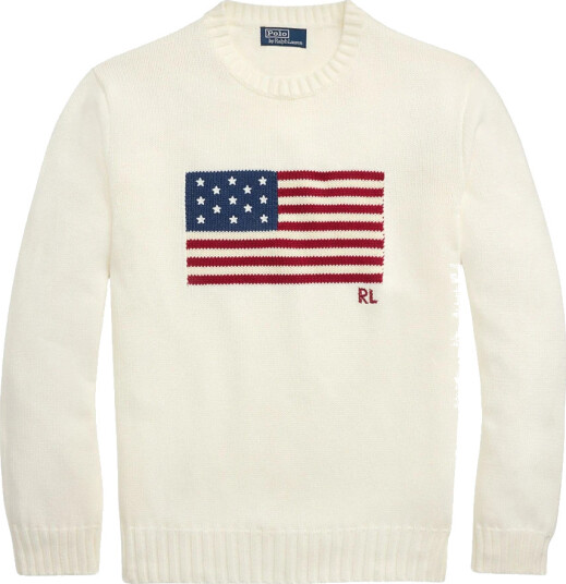 Ralph Lauren Herre Strikkevarer Hvit M,