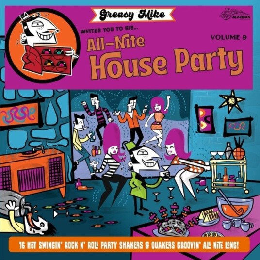 Greasy Mikes 9 Invites You To His All Nite Vinyl