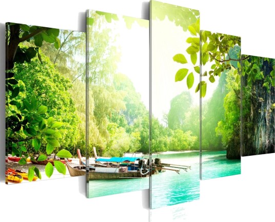Bilde Under The Cover Of Trees 200x100 Artgeist sp. z o. o.