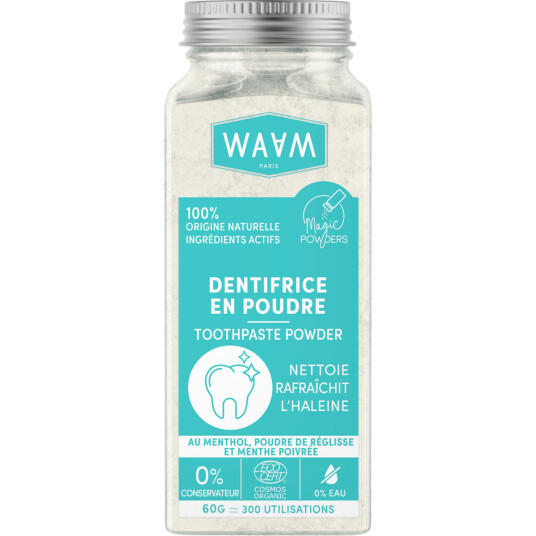 Organisk tannkrempulver Waam Magic Powder Organisk tannkrempulver Waam Magic Powder