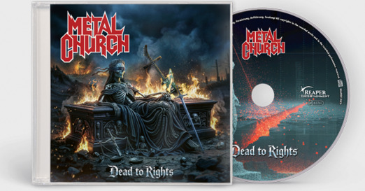 Metal Church Dead to Rights CD