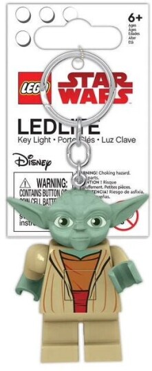 LEGO Yoda Nøkkelring med LED-lys LEGO Yoda Nøkkelring med LED-lys