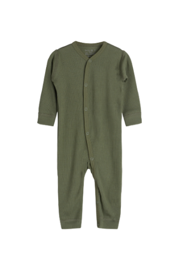 Hust & Claire Messi ull/lyocell heldress - olivine