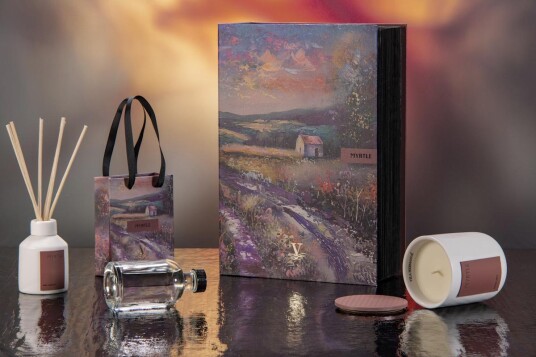 Vila Hermanos Gavesett Myrtle Duftlys+Diffuser Rosa