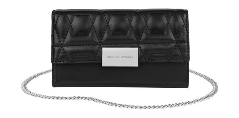 Statement Clutch Quilted Black