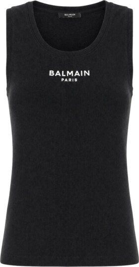 Balmain Dame Topper Svart M, Balmain Dame Topper Svart M,