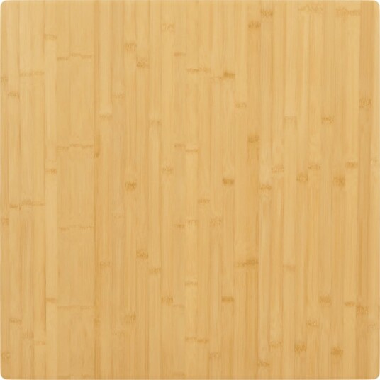 Bordplate 90x90x2,5 cm bambus 352703