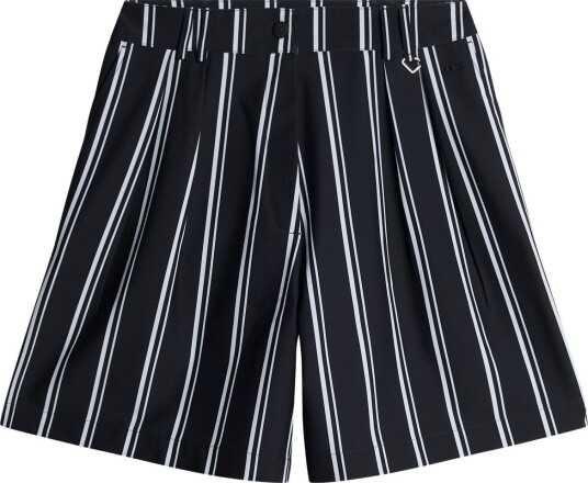 J. Lindeberg 30Y Carmen Striped Long Shorts Black 27