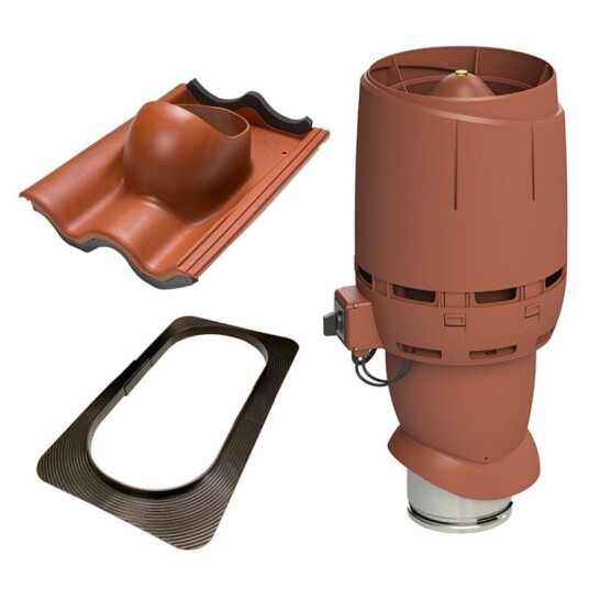 Røroshetta Takvifte Eco160p For Takmed Takstein 14°–37° Musteinsrød