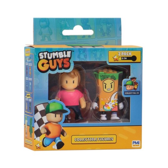 Stumble Guys Figursett 2-Pakning 5,5cm Ms. Stumble & Cereal Killer