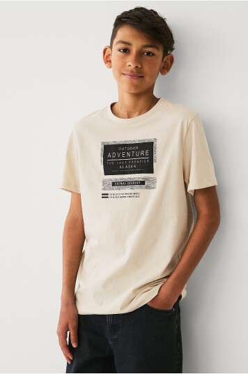 Ellos Collection Kortermet t skjorte Natur Ellos Collection Kortermet t skjorte Natur