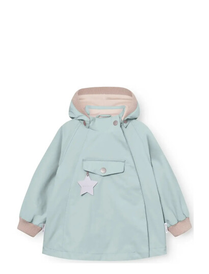 MINI A TURE Matwai Fleece Lined Jacket. Grs Blue 9M/74 MINI A TURE Matwai Fleece Lined Jacket. Grs Blue 9M/74