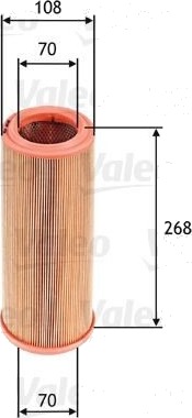 Luftfilter VALEO 585631