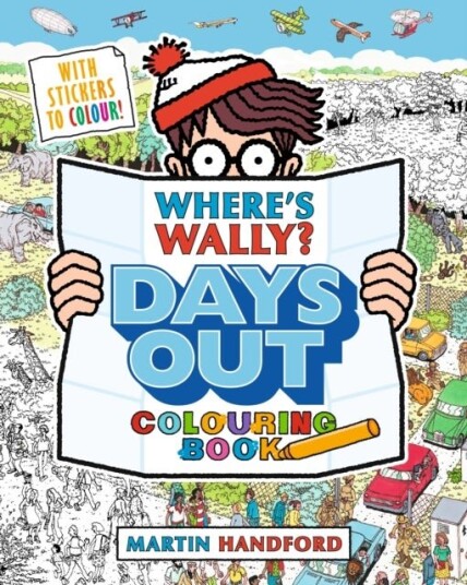Where's Wally? Days Out: Colouring Book av Martin Handford Where's Wally? Days Out: Colouring Book av Martin Handford