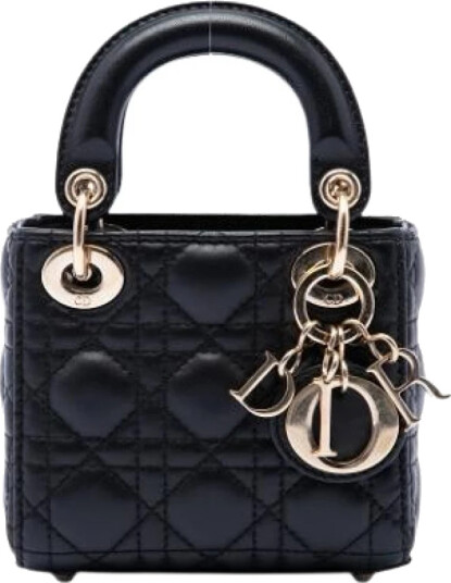 Dior Vintage Dame Svart