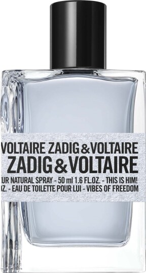 Zadig & Voltaire Vibes of Freedom 50ml Eau de Toilette for Men - Treaktige/Fougere Duft