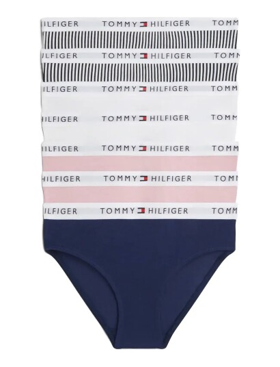 Tommy Hilfiger 7 Pk Bikini Print Multi/patterned 128 140
