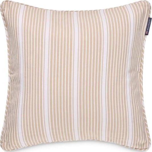 Lexington Classic Striped Organic Cotton Twill Putetrekk 50x50 cm Hvit / Marineblå Lexington Classic Striped Organic Cotton Twill Putetrekk 50x50 cm Hvit / Marineblå