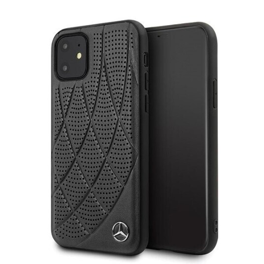 Mercedes Mehcp12sdiqbk Iphone 12 Mini 5.4" Black/Black Hardcase Bow Line