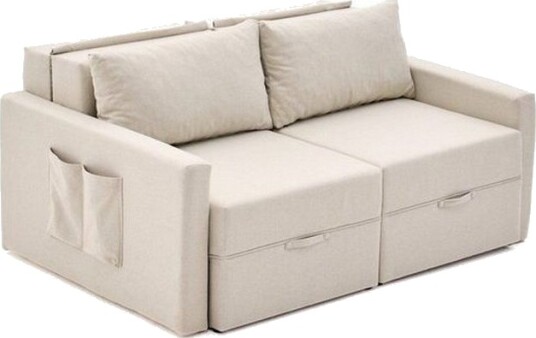 Savra Sovesofa med Divan 2 sits Krem Savra Sovesofa med Divan 2 sits Krem