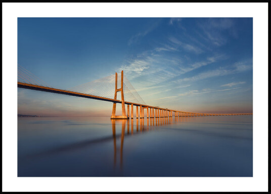 Bridge to infinity II Plakat Plakat / 100x150cm Bridge to infinity II Plakat Plakat / 100x150cm