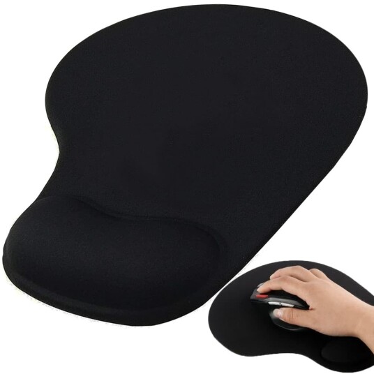 Musematte med Håndleddstøtte Ergonomisk Musematte