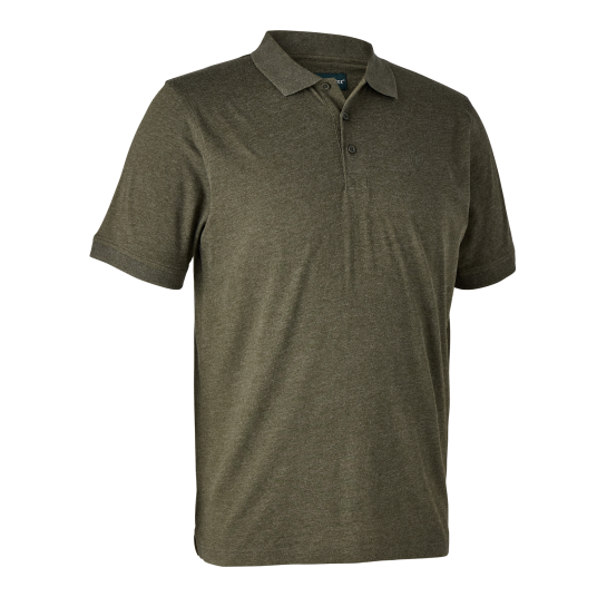 Deerhunter Gunnar Polo Shirt Adventure Green melange XL