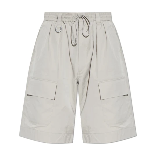 Y 3 Herre Shorts Beige S, Y 3 Herre Shorts Beige S,
