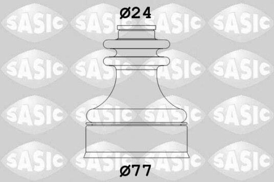 Sasic Mansjett drivaksel SASIC 4003425