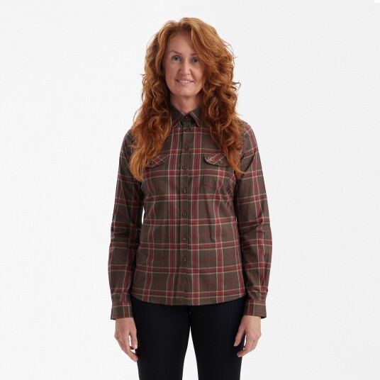 Deerhunter Lady Elena Shirt Green Check 36