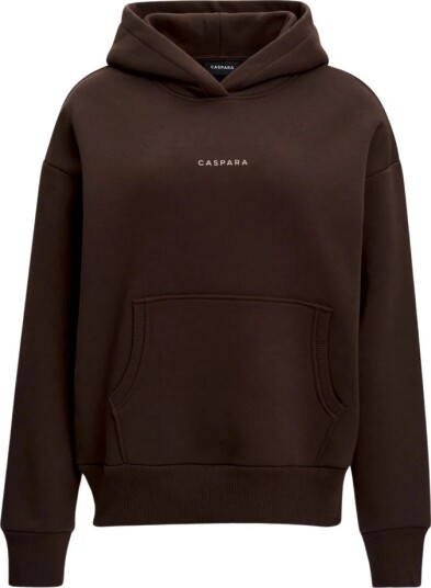 Caspara Pollux Hoodie Dame Espresso XXS Caspara Pollux Hoodie Dame Espresso XXS