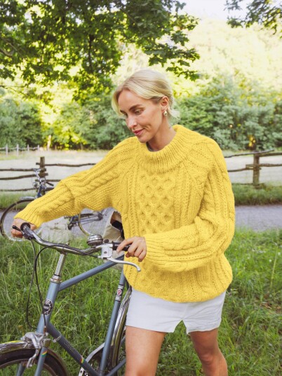 House Of Yarn Øk 08-05Y Ådne Genser Unisex (Older)
