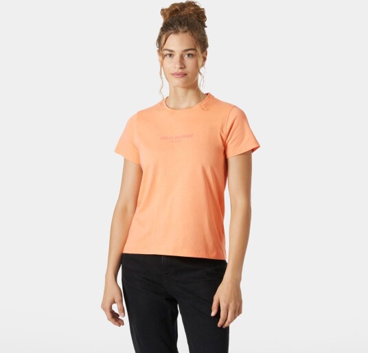 Helly Hansen Core 2.0 T skjorte Dame Oransje S