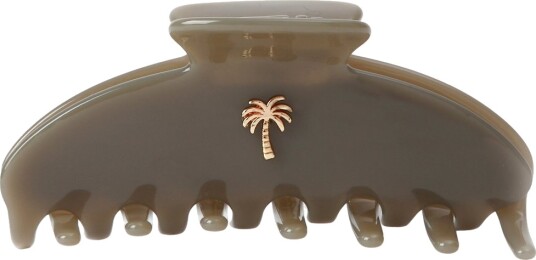 Hair clips Fan Palm Hair Clips Grey