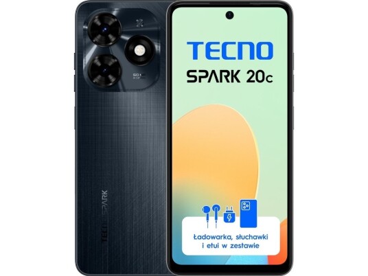 Tecno Spark 20C 8GB/128GB Gravity Svart Tecno Spark 20C 8GB/128GB Gravity Svart