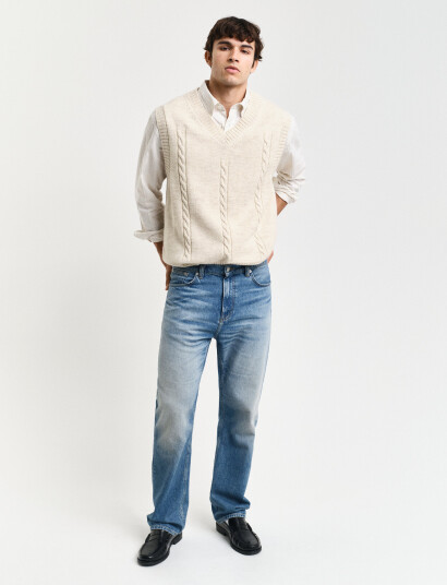 Gant Straight Fit Jeans Blue 30 x 32