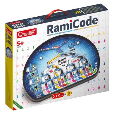 Quercetti Rami Code Strategispill for Barn - Pedagogisk Kreativt Spill fra 5 år