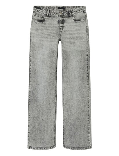 LMTD Nlftianna Dnm Lw Wide Pant Noos Grey 128 LMTD Nlftianna Dnm Lw Wide Pant Noos Grey 128