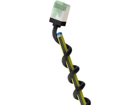 Goobay 74350 0,15 M Cat8.1 U/Ftp Stp Rj-45 Rj-45 Sort
